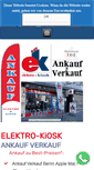 Mobile Screenshot of elektro-kiosk.de