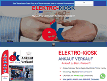 Tablet Screenshot of elektro-kiosk.de